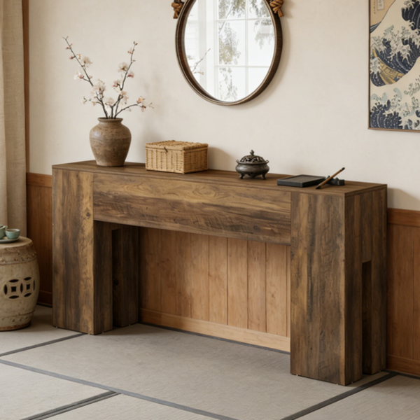 木制控制台桌-5