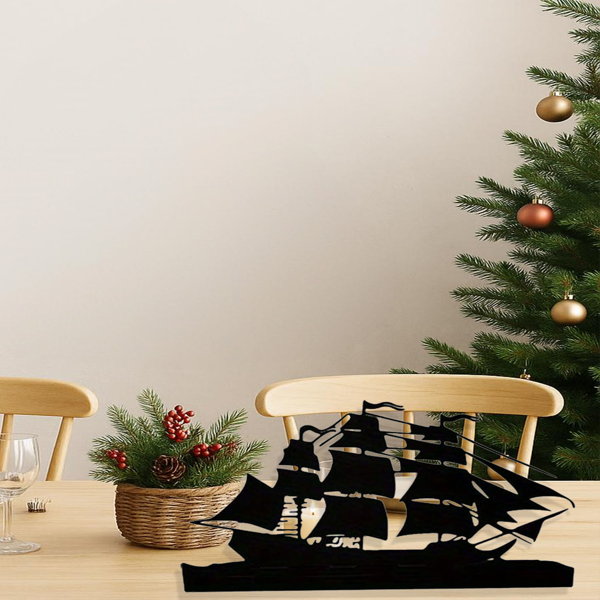 CIFbuy现代简约麋鹿角烛台套装2个 农家风桌面装饰（TikTok、temu下自提）-1