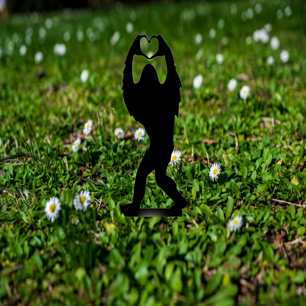 CIFbuy潮流搞怪大脚怪园林雕塑卡通庭院户外装饰趣味礼物（TikTok、temu下自提）-5