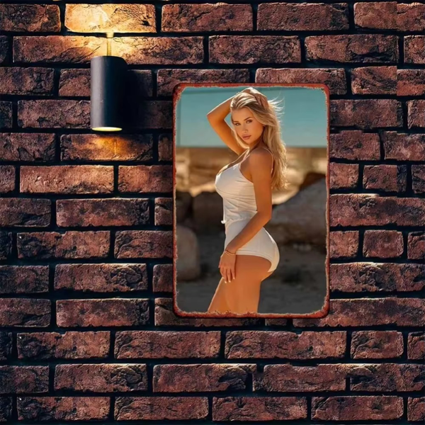 CIFbuy阳光海岸铝制墙饰卧室酒吧车库花园现代装饰(TikTok、temu下自提)-6