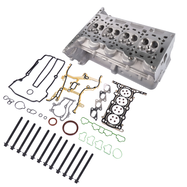 Cylinder Head + Gasket Bolts Kit Fits for Chevy Trax Sonic Cruze Buick Encore 1.4L L4 2011-2016 HSCV001 HS54898 55562233 55573669 55573010-6