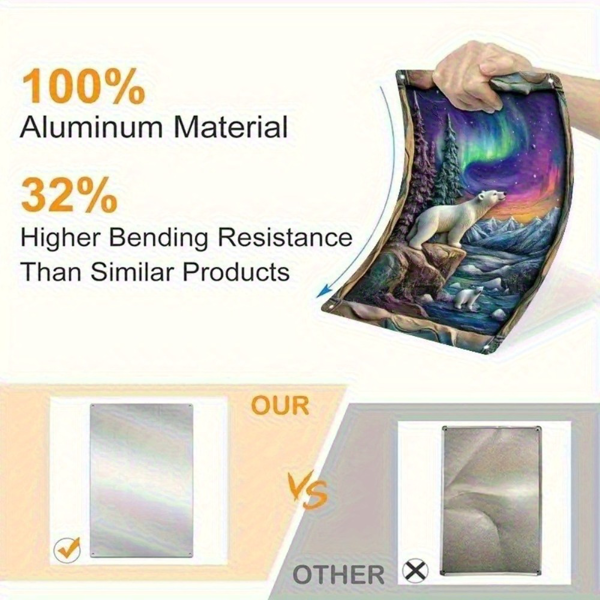 CIFbuy个性化金属街道门牌地址标识 家居装饰礼物(TikTok、temu下自提)-6