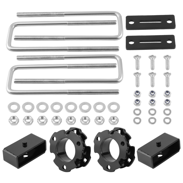 3英寸前部/2英寸后部车身升高套件，适用于雪佛兰 Colorado 和 GMC Canyon 2WD/4WD 车型（2015-2022款）-2