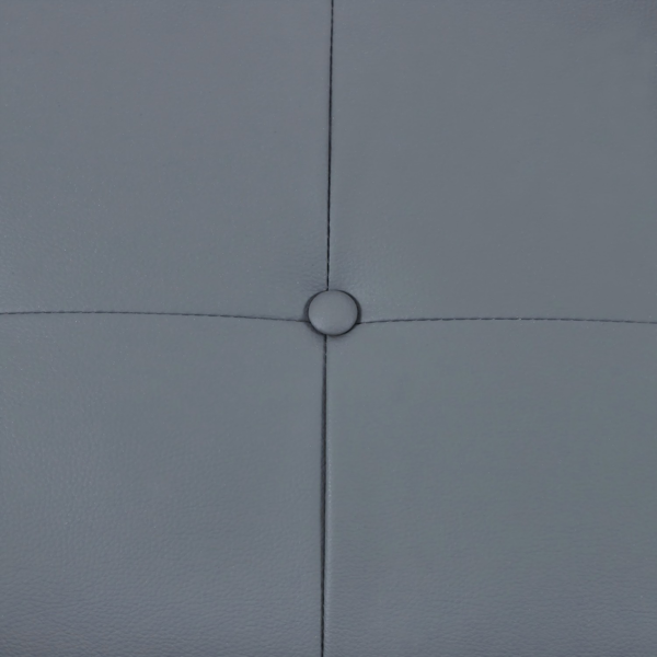 现代 PU 皮革沙发｜可调节倾斜靠背簇绒沙发｜木脚+金属支撑脚客厅休闲沙发-13