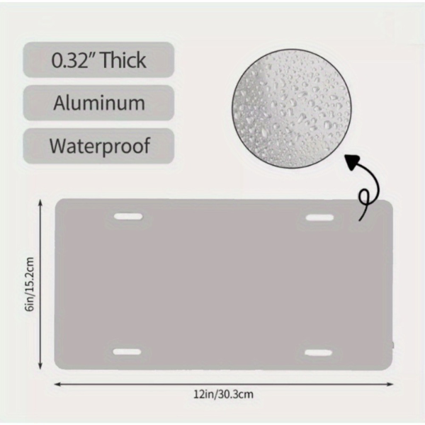 CIFbuy定制家居地址牌 刷银文字设计 金属房屋门牌号码牌 (TikTok、temu下自提)-3