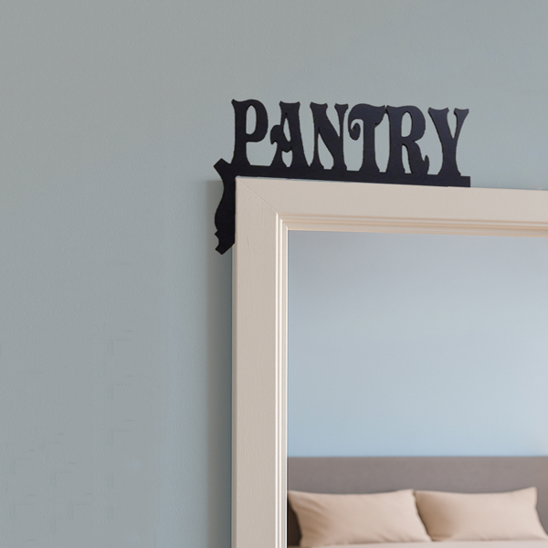 CIFbuy复古农舍厨房标志手工仿古墙面装饰牌乡村风挂画(TikTok、temu下自提)-2