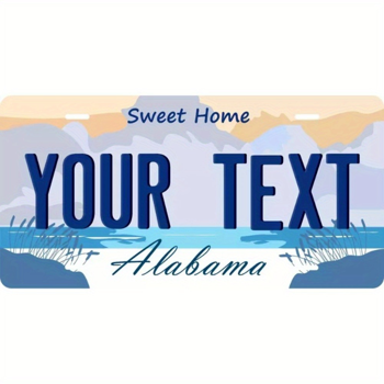 CIFbuy 金属定制家庭姓名地址牌个性化家居装饰 (TikTok、temu下自提)