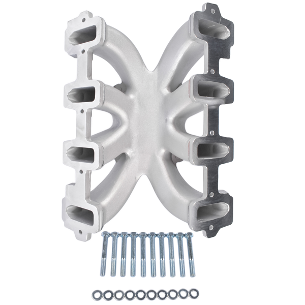 进气歧管 28097 Single Plane Intake Manifold Fits for GM III LS1/LS2/4.8/5.3/6.0L RPM 3500-8000-6