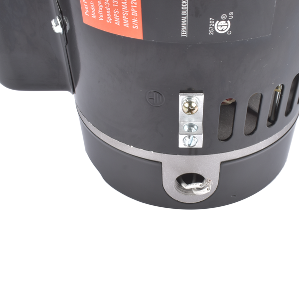 泳池水泵电机 3HP 230V Swimming Pool Motor Single-Speed Square Flange B2844 for Pool and Spa-8