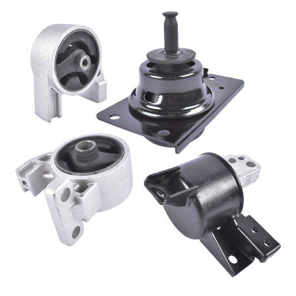 发动机和变速器支架 4PCS Front Upper & Lower Motor Mount Rear Motor Mount Transmission Mount Set Fit for Hyundai Accent Kia Rio Rio5 L4 1.6L 2006-2011 219101G000 218101E000 219301G000 218301G000-6