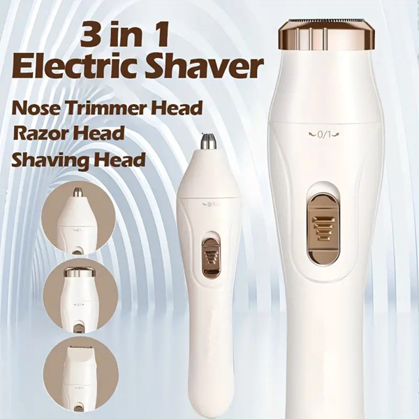 多功能 USB无痛剃须刀便携式脱毛器三合一女性脱毛器 (物流仅支持发USPS，TK/TEMU仅自提)-13