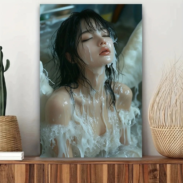 CIFbuy现代万圣节墙面艺术装饰2D打印海报卧室客厅走廊假日装饰（TikTok、temu下自提）-4