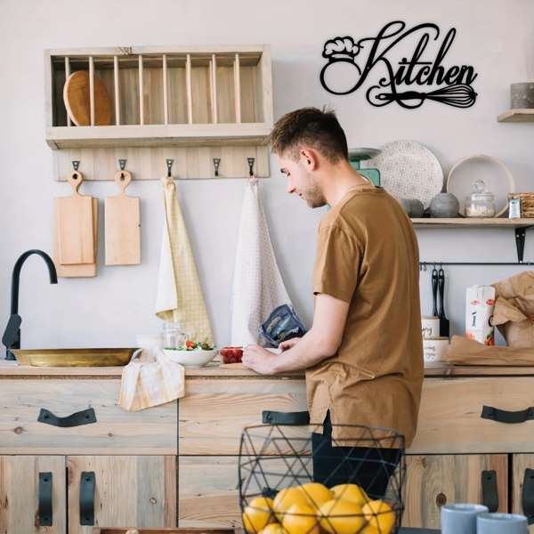 CIFbuy复古乡村农舍金属墙壁装饰画 厨房客厅墙面艺术字牌（TikTok、temu下自提）-4