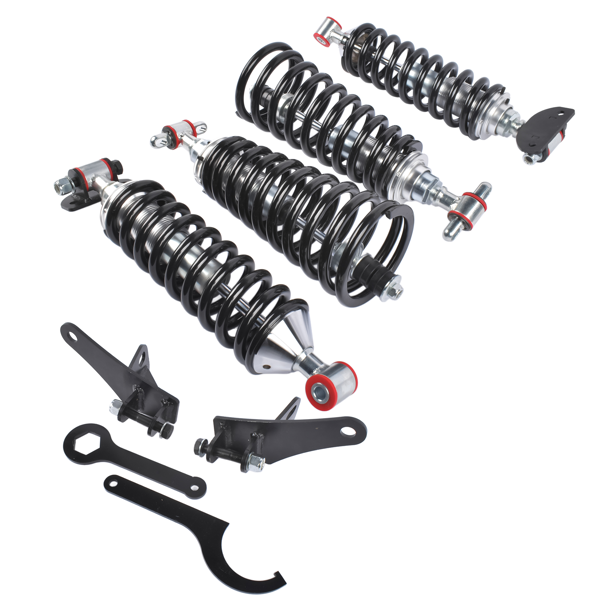 减震套装 500lbs Front 300lbs Rear Coilover Conversion Kit Fits for GM G-Body Chevy Buick Olds GMC 1978-1988 SBC-5