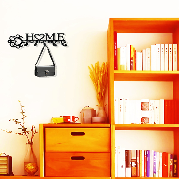 CIFbuy超级坚固墙壁挂钩收纳架 厨房玄关储物壁挂 现代简约风格(TikTok、temu下自提)-5