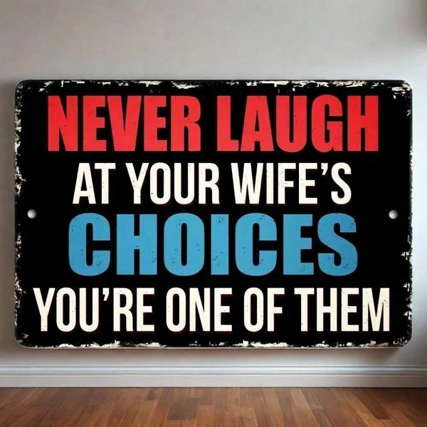 CIFbuy趣味农舍金属标牌客厅厨房浴室墙面装饰 TikTok、temu下自提-9