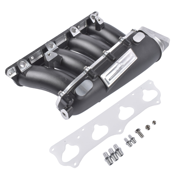 进气歧管 Ultra Street Series Intake Manifold Replacement for Honda Acura K20A/A2/A3 K24 Engines Black-3