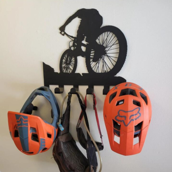 CIFbuy现代雪花壁挂门厅钩架 钥匙帽子围巾收纳节省空间家居装饰(TikTok、temu下自提)