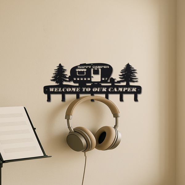 CIFbuy复古松树墙钩重型铁制壁挂入口处钥匙衣帽架收纳(TikTok、temu下自提)-4