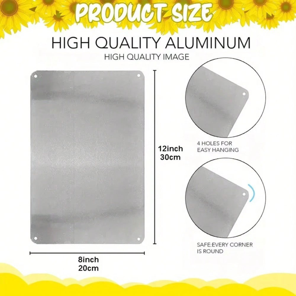 CIFbuy趣味数学英文金属装饰牌 TikTok、temu下自提-4