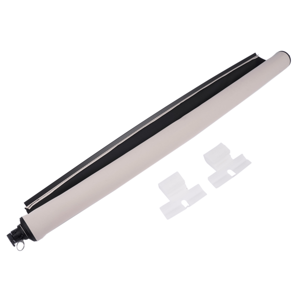 天窗卷帘 Beige Sunroof Window Shade with 2x Clips Fit for Cadillac XT5 2.0L 3.6L 2017-2020 84498440-4