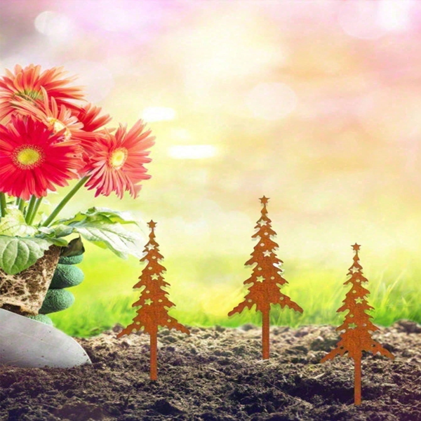 CIFbuy哥特黑猫造型铁制户外花园草坪天井装饰雕像（TikTok、temu下自提）-3