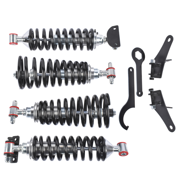 减震套装 500lbs Front 300lbs Rear Coilover Conversion Kit Fits for GM G-Body Chevy Buick Olds GMC 1978-1988 SBC-4