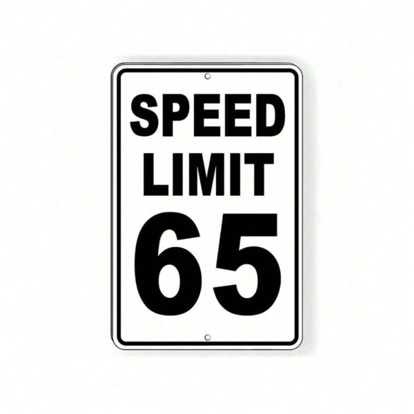 CIFbuy 复古速度限制65金属墙牌 TikTok、temu下自提-7