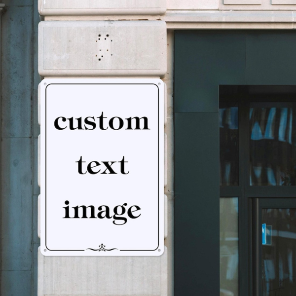 CIFbuy个性化定制金属标志户外商业安全标志标识牌(TikTok、temu下自提)-5