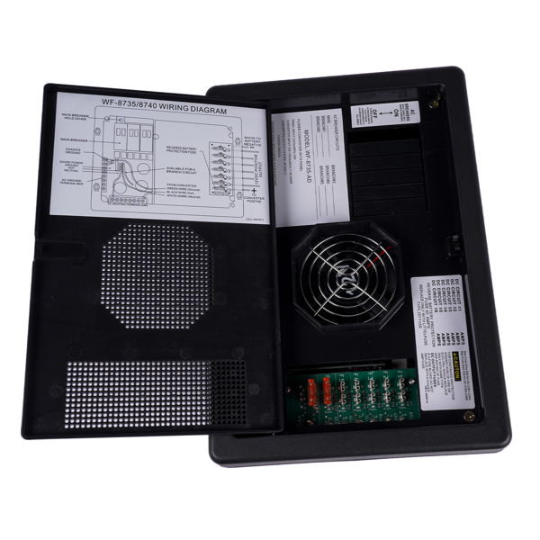 电源转换器 WF-8735-AD WF-8700-AD Auto-Detect Series Converter / Charger Black 30/35 Amp 60 Hz-1