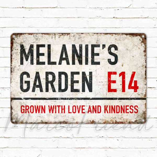 CIFbuy定制金属街道标志牌个性化门牌房号门牌号定制（TikTok、temu下自提）-7