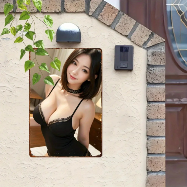 CIFbuy复古波西米亚金属墙面装饰手工铝制挂墙艺术品（TikTok、temu下自提）-3