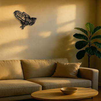 CIFbuy哥特风格黑色铁制墙面十字架装饰 TikTok、temu下自提