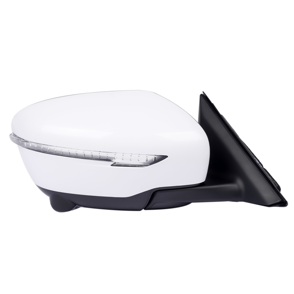 后视镜 Right Side Door Mirror Heated Power Fold with Camera & Signal Fit for Nissan Rogue 2.5L 2014-2017-3