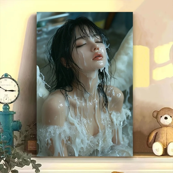 CIFbuy现代万圣节墙面艺术装饰2D打印海报卧室客厅走廊假日装饰（TikTok、temu下自提）-1