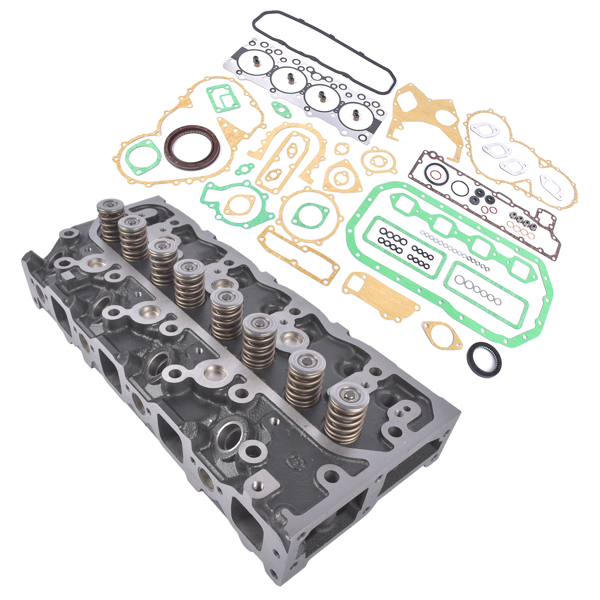 缸盖总成 Complete Cylinder Head & Gasket Set Fit for Isuzu with 4BD2 3.9L Engine NPR NQR Truck-6