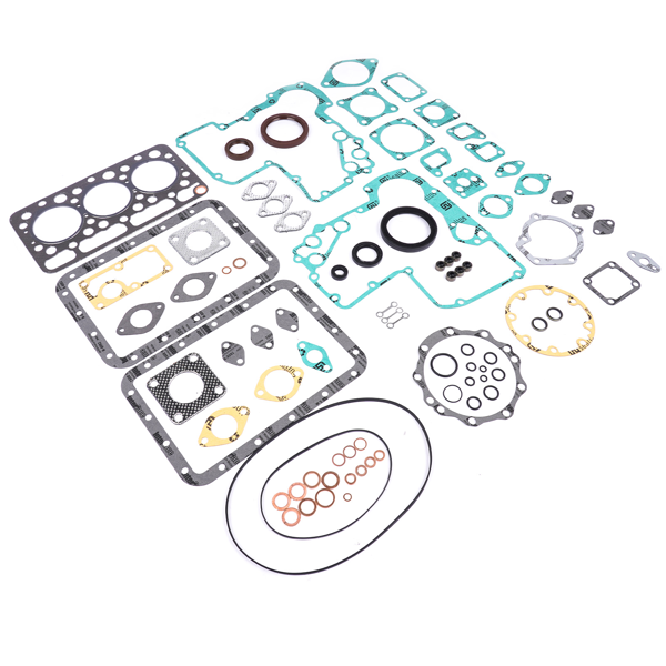 发动机大修包 D750 Cylinder Head Gasket Kit Fits for Kubota D750 D750B Engine B5200 B7100 Tractor 220 320 Excavator 453C 443 Loader-5