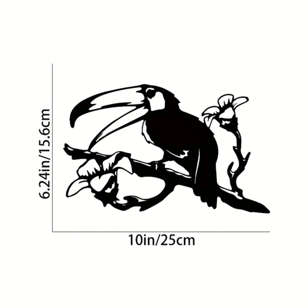 CIFbuy典雅复古蝴蝶飞鸟剪影花园桩户外庭院草坪装饰园艺礼物(TikTok、temu下自提)-10