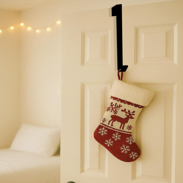 CIFbuy Halloween Christmas Door Decor Wreath Hanger Gothic Holiday Wall Decor for Home Office (TikTok、temu下自提)-3