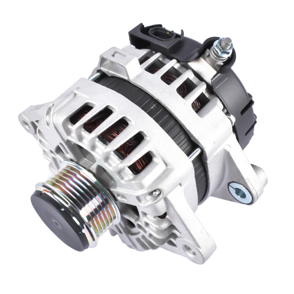 发电机 12V 130A Alternator Fit for Hyundai Accent Kia Rio Seltos Soul Sedan Hatchback SUV 2017-2022-4