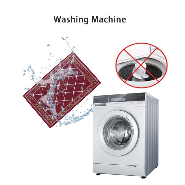 2片超吸水浴室地垫 - 速干防滑地垫，柔软舒适浴室地毯，适用于浴室、淋浴间、洗衣房、卧室、客厅、门垫、厨房地垫-3