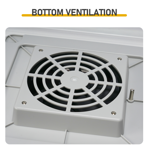 48H Pro 美规 孵化器 110V 85W 48枚  ABS+PET 灰白机身透明上盖 LED照蛋功能升级 全自动翻蛋 温湿华氏度双显 自动控温控湿 上盖储物盒设计-7