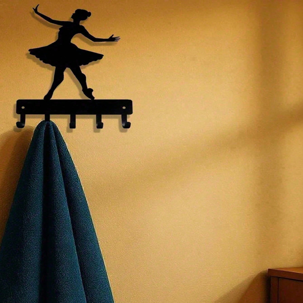 CIFbuy坚固芭蕾舞者壁挂钩 多功能家居收纳装饰(TikTok、temu下自提)-5