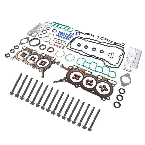 发动机大修包  Engine Full Gasket Set w/ Head Bolts Replacement for 2011-2018 Ford Edge 3.5l # 7E5Z7H469C-3