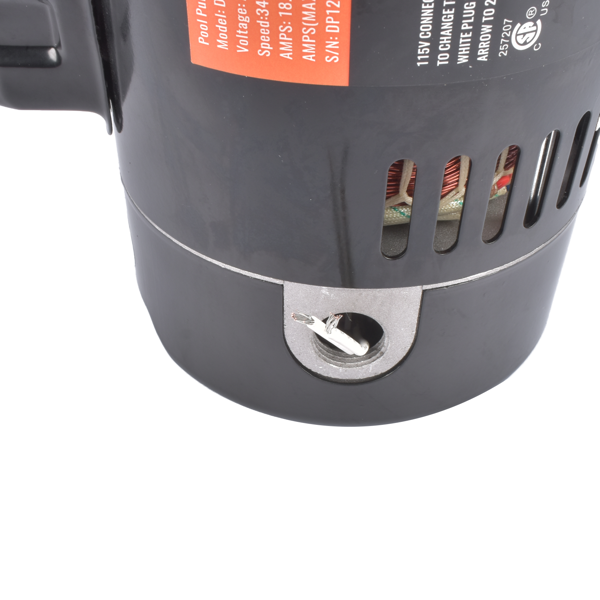 泳池水泵电机 Pool Pump Motor 2HP 115/230V 56J Frame Single Speed 18.6/9.3A 1.1SF 60Hz UST1202-9