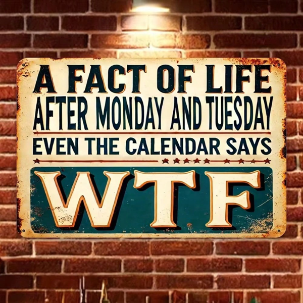 CIFbuy励志办公装饰趣味设计复古墙画厨房花园家居咖啡厅装饰（TikTok、temu下自提）-6