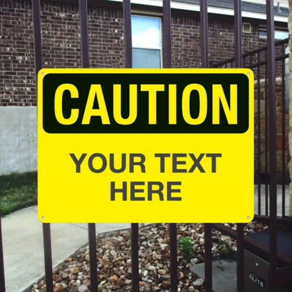 CIFbuy创意定制户外金属标牌，个性化设计提升家居装饰（TikTok、temu下自提）-2