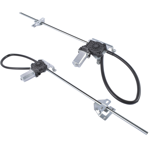 玻璃升降器 2Pcs Front Driver and Passenger Power Window Regulator with Motor Fit for Freightliner FLD112 120 132-7