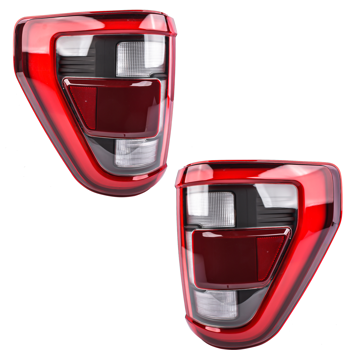 尾灯 Pair Left & Right Side Rear LED Tail Lights Brake Lamp with Blind Spot Replacement for 2021-2013 Ford F-150 NL3Z13404E NL3Z13405E