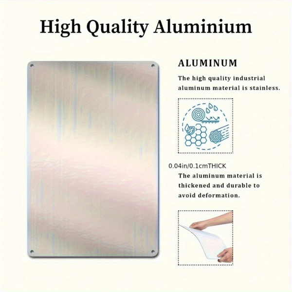 CIFbuy订制雕刻金属牌木工机械复古墙饰标牌车库车间礼物(TikTok、temu下自提)-6